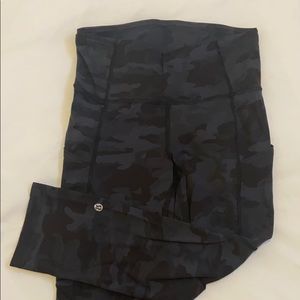 Lululemon fast and free 19” crop size 4